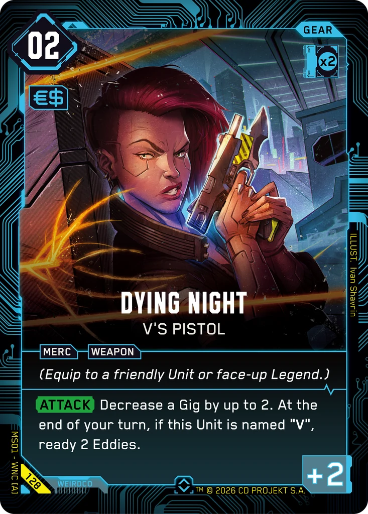 Dying Night: V's Pistol