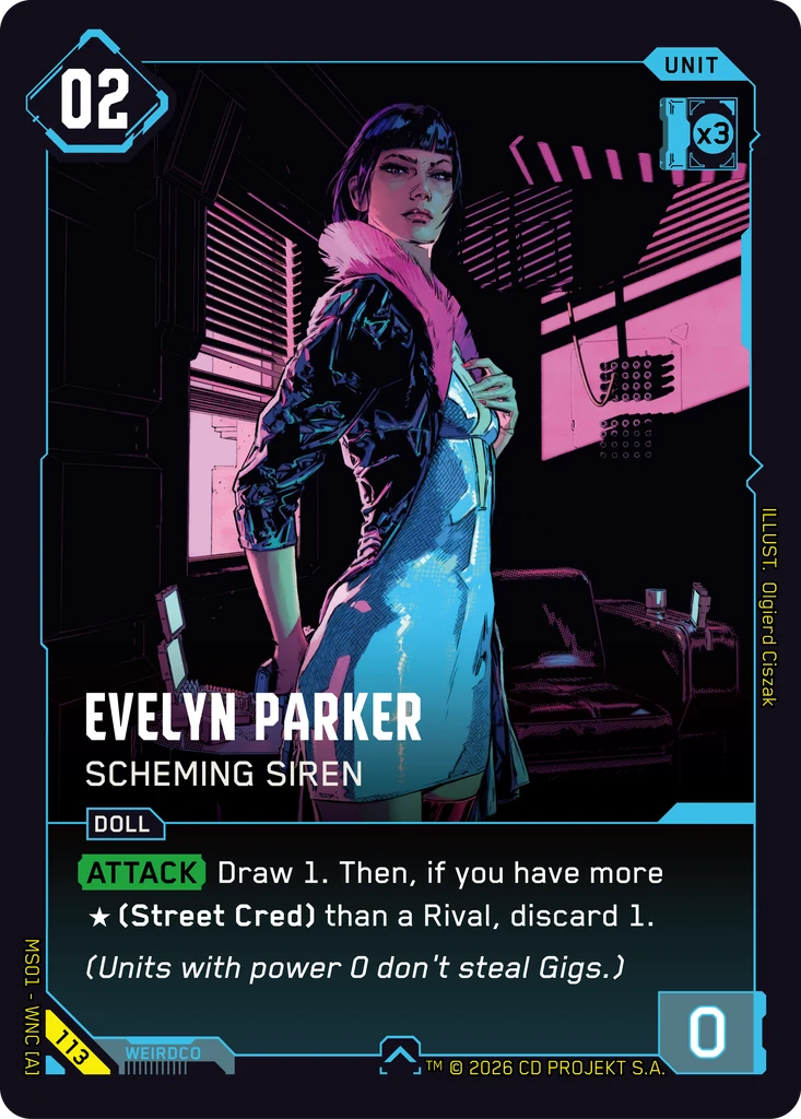 Evelyn Parker: Scheming Siren