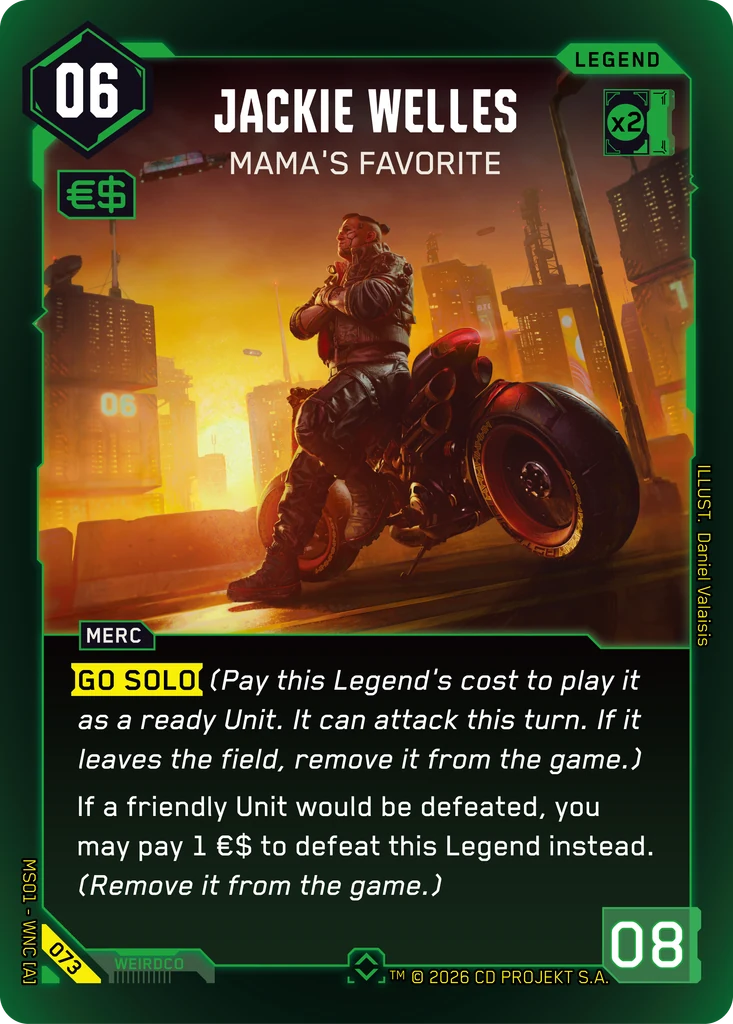 Jackie Welles: Mama's Favorite