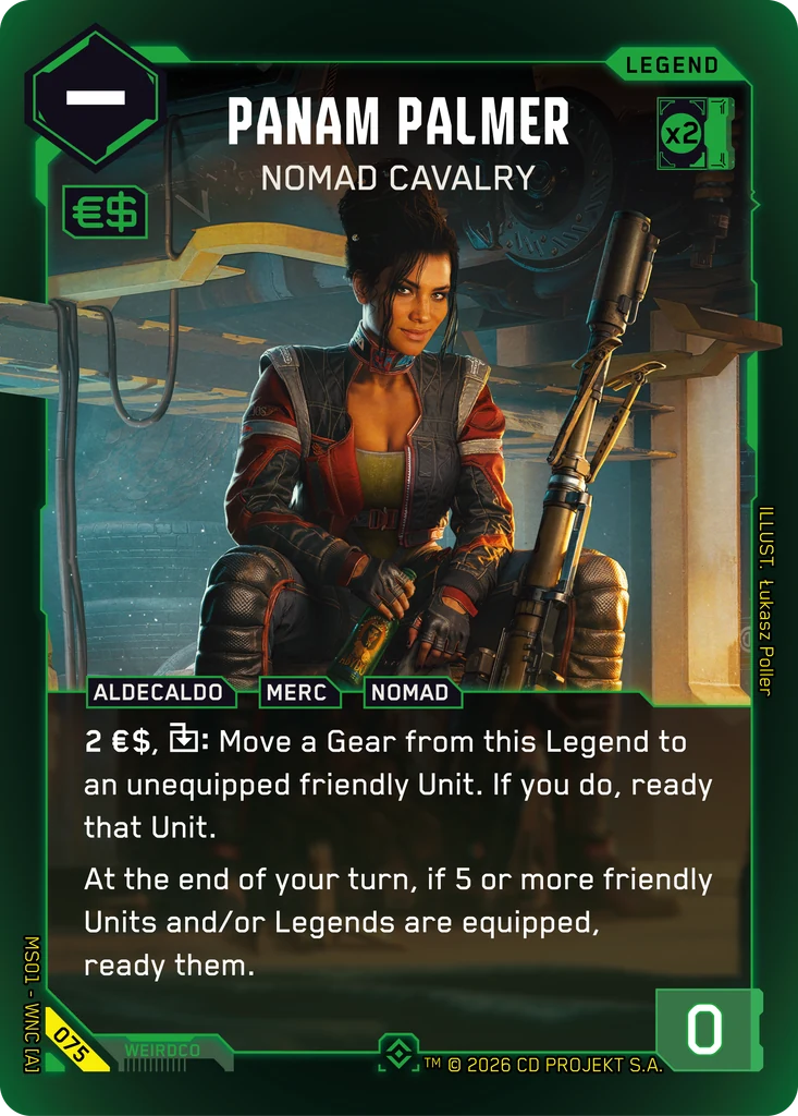 Panam Palmer: Nomad Cavalry