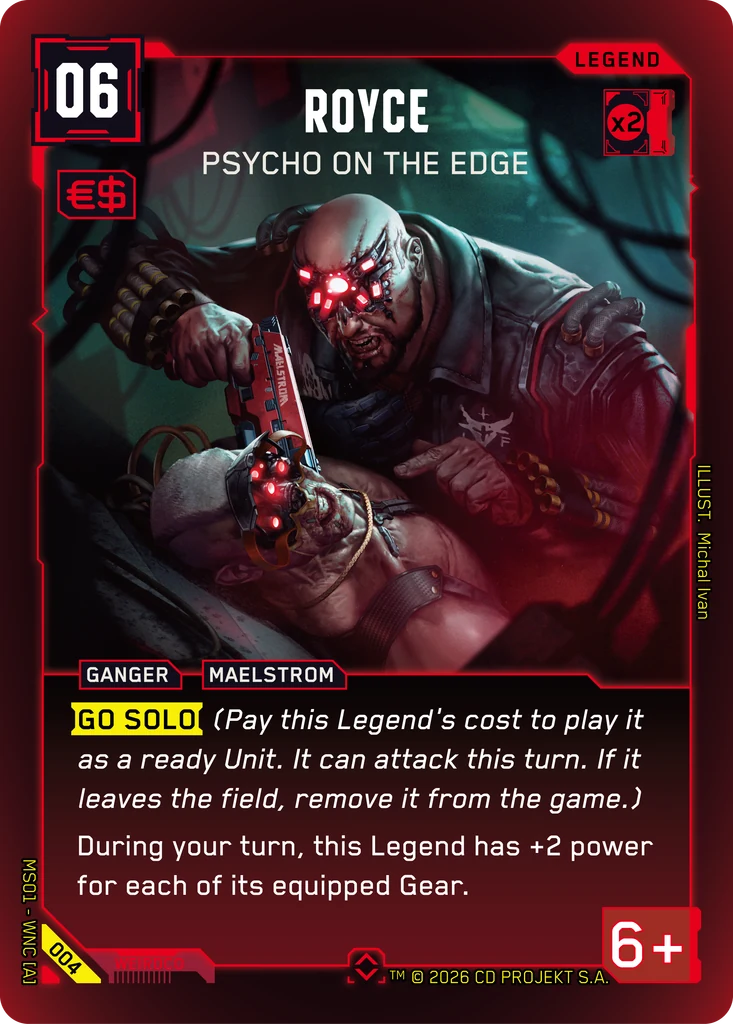 Royce: Psycho on the Edge